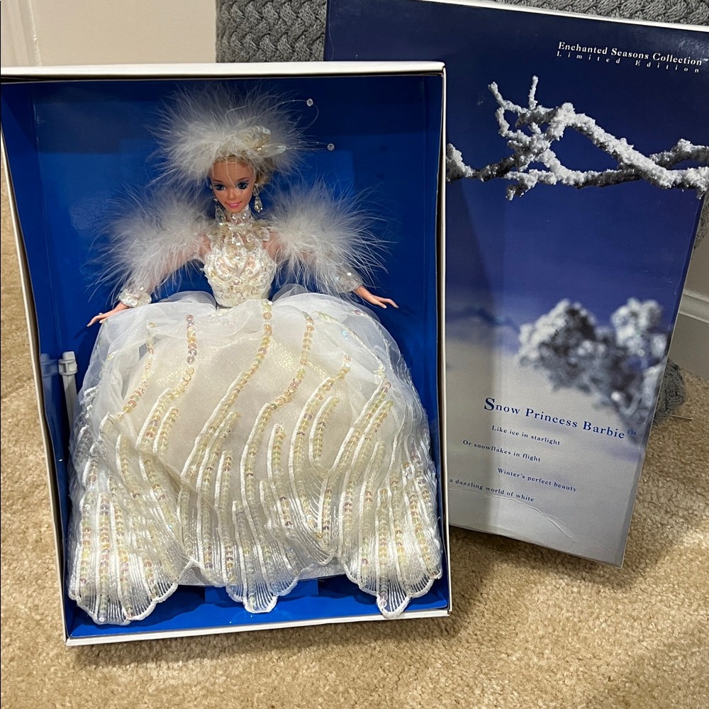 ❄️ Snow Princess Barbie Enchanted Series Collection